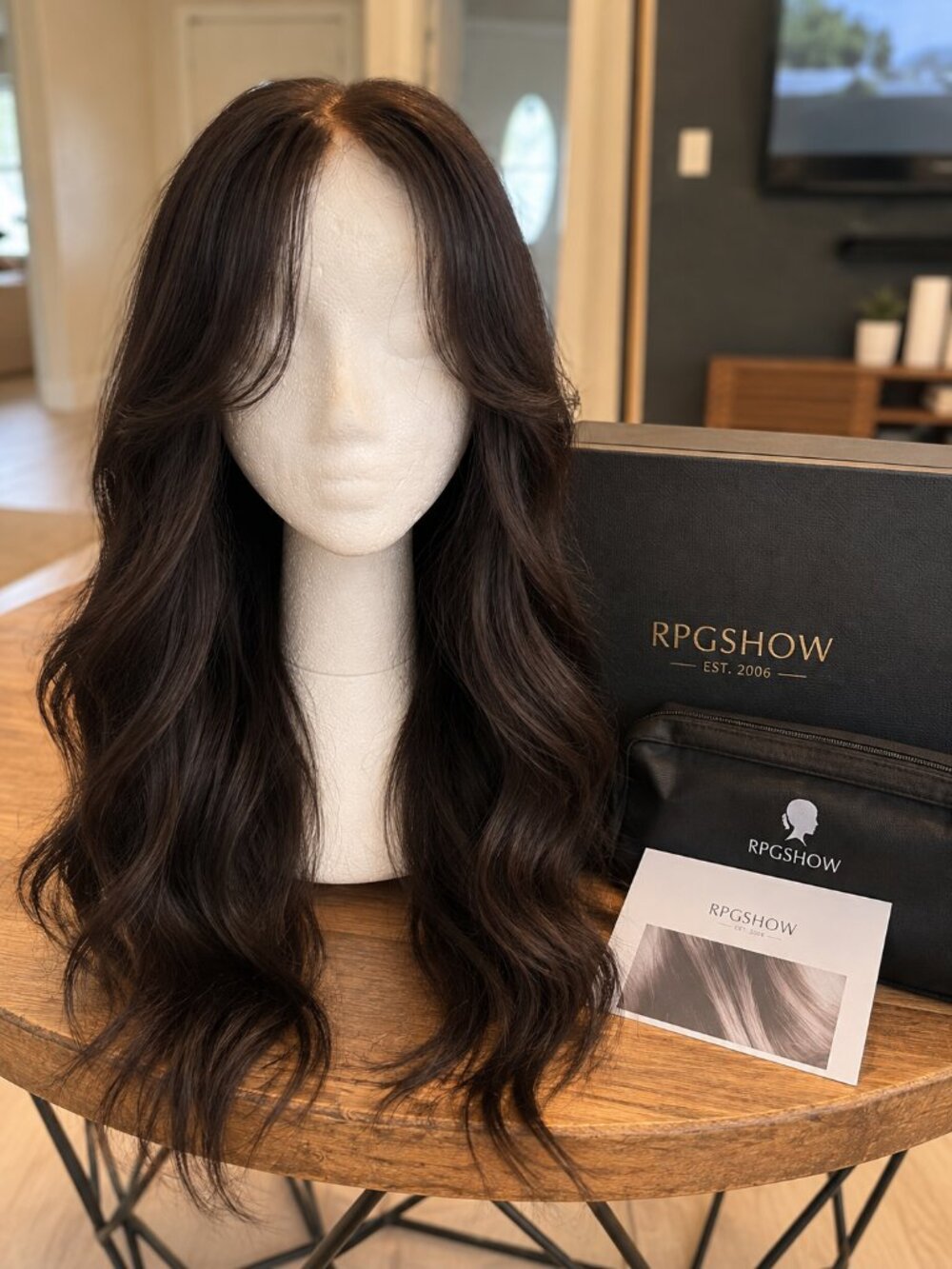 RPGSHOW 18” Human Hair Lace Front Wig – 13x6 Glueless